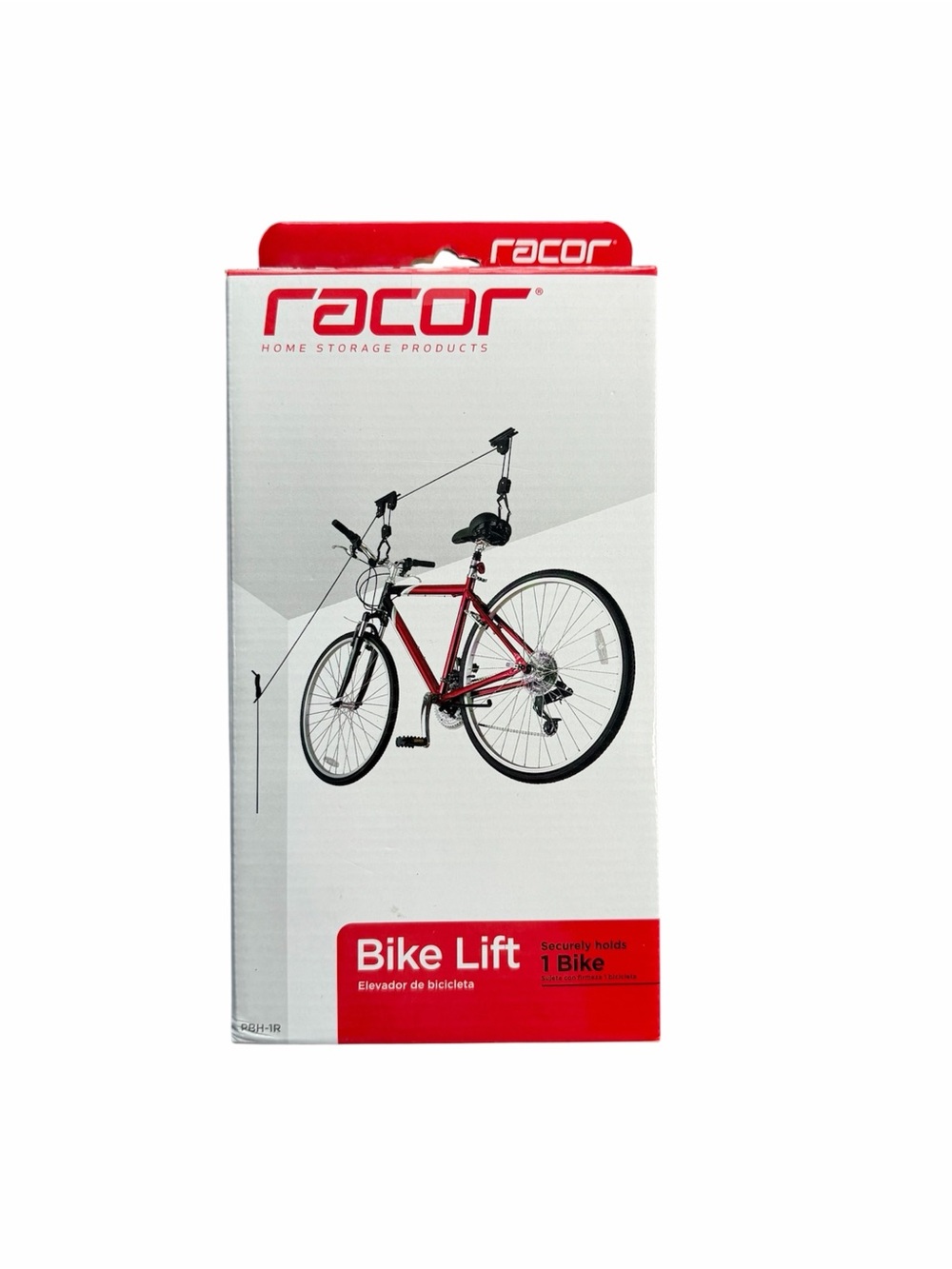 Racor PBH-1R Ceiling Mounted Bike Lift Hoist - Garage Storage Pulley System 50lb
